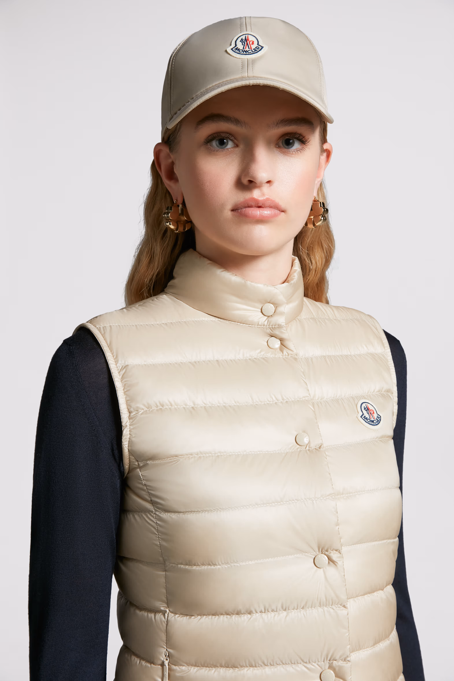 Liane Packable Down Vest Women Beige Moncler 4